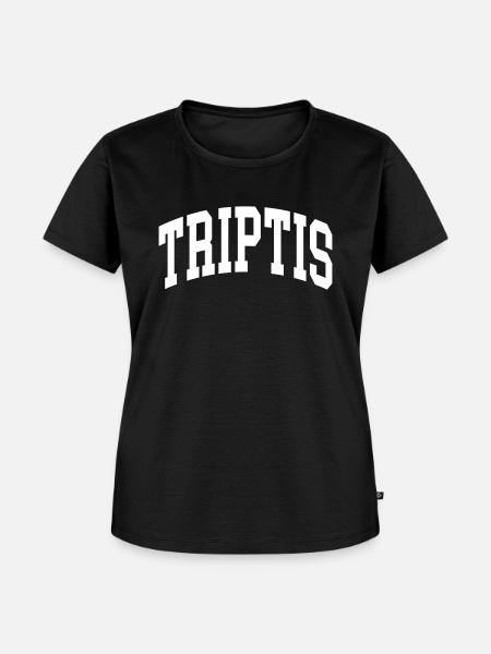 Triptis - Frauen Premium Bio T-Shirt - Schwarz