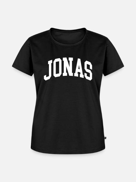Jonas - Frauen Premium Bio T-Shirt - Schwarz