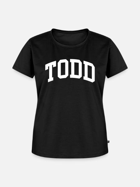 Todd - Frauen Premium Bio T-Shirt - Schwarz