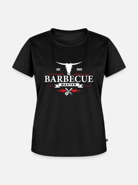 Barbecue Master - Frauen Premium Bio T-Shirt - Schwarz