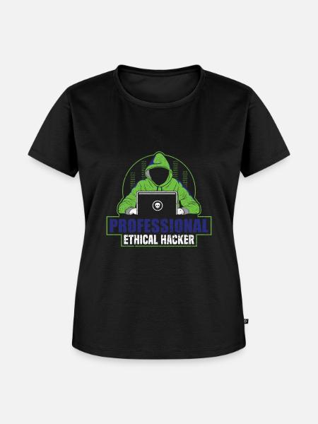 Professional Ethical Hacker - Ethical Hacker - Frauen Premium Bio T-Shirt - Schwarz