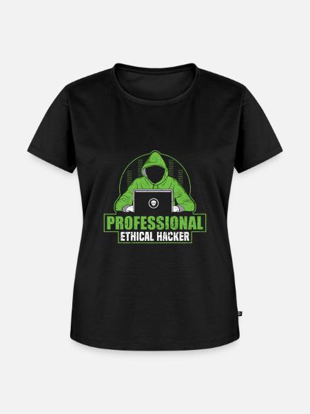 Professional Ethical Hacker - Ethical Hacker - Frauen Premium Bio T-Shirt - Schwarz