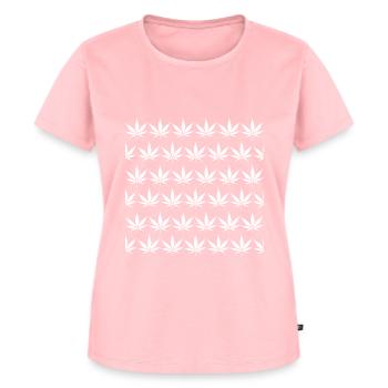 4:20 4/20 420 Allemagne Cannabis Weed Hemp Leaf - T-shirt Premium bio Femme - rose - Devant - AI Model Female 172 dark (172cm)