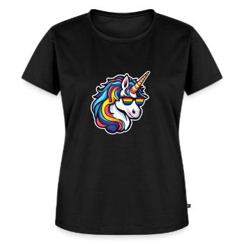 LGBTQ Pride Month - Frauen Premium Bio T-Shirt - Schwarz - Vorne - Selfina (174cm)