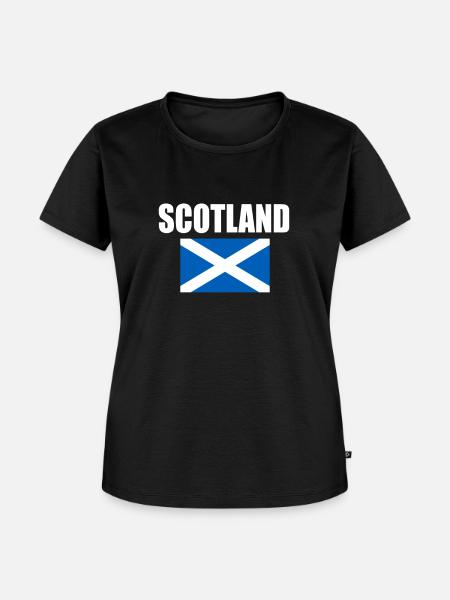 Scotland - Women's Premium Organic T-shirt - black