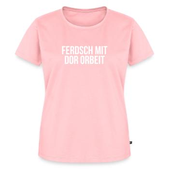 Dialect Ossi Saxon Saxon - Women's Premium Organic T-shirt - rose - Front - AI Model Female 172 dark (172cm)