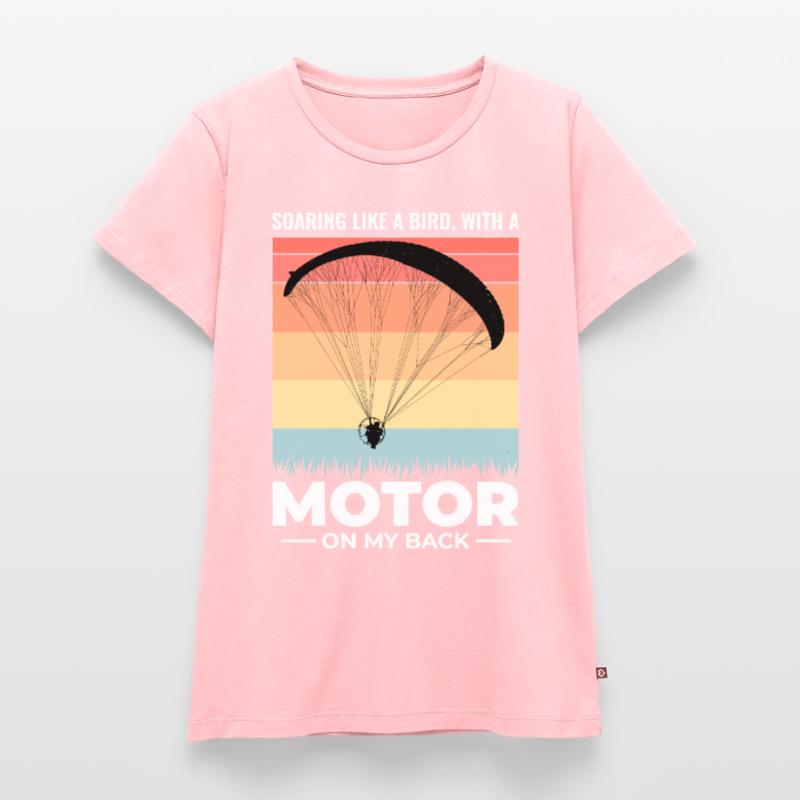 Paramotor Pilot Paramotoring Powered Paraglider Women's Premium Organic T-shirt