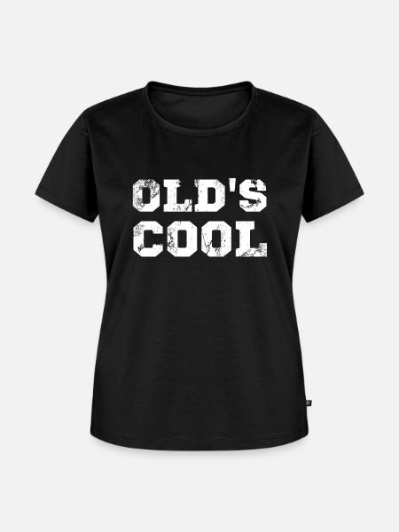 Old's Cool Spruch - Frauen Premium Bio T-Shirt - Schwarz