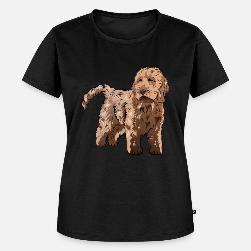 Cadeau de chien Cockapoo - T-shirt Premium bio Femme - noir