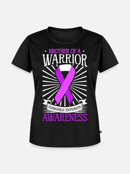 Bruder eines Kämpfers - EOE Awareness - Frauen Premium Bio T-Shirt - Schwarz