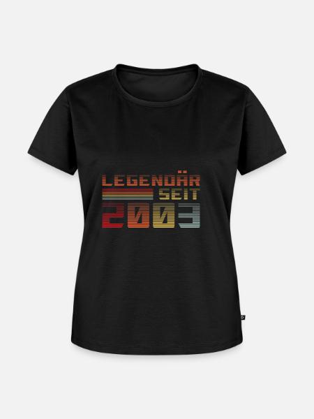Legendär seit 2003 - Frauen Premium Bio T-Shirt - Schwarz