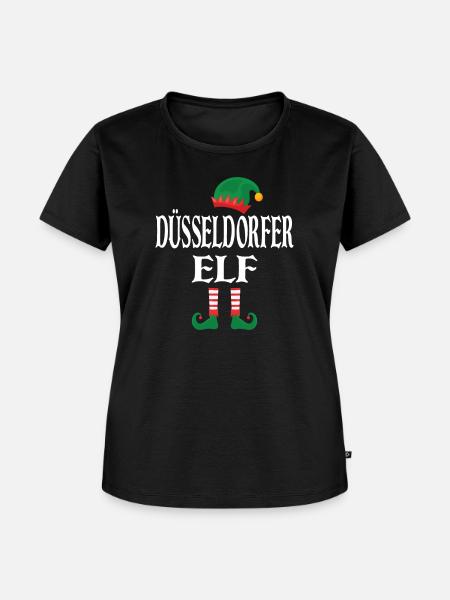 Düsseldorfer Elf - Frauen Premium Bio T-Shirt - Schwarz