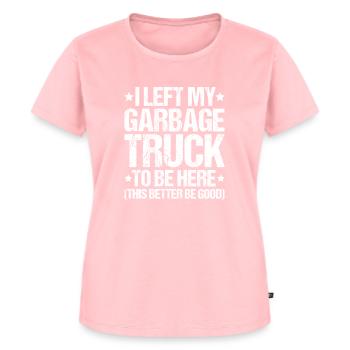 Spécialiste du recyclage et de la gestion des déchets - T-shirt Premium bio Femme - rose - Devant - AI Model Female 172 dark (172cm)