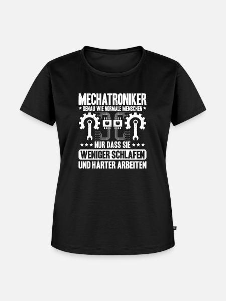 Mechatroniker Mechatronik Mechatronics Engineer - Frauen Premium Bio T-Shirt - Schwarz