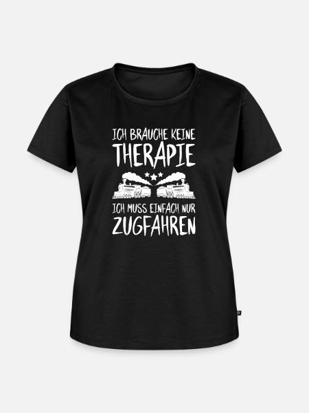 Triebfahrzeugführer Lokführer Train Driver - Frauen Premium Bio T-Shirt - Schwarz