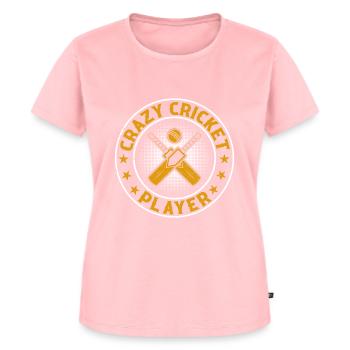 Jeu de cricket - Joueur de cricket fou - T-shirt Premium bio Femme - rose - Devant - AI Model Female 172 dark (172cm)