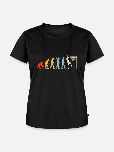 Evolution Basketball Game - Frauen Premium Bio T-Shirt - Schwarz