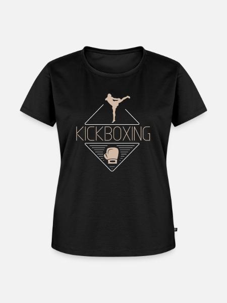 Kickboxing - Frauen Premium Bio T-Shirt - Schwarz
