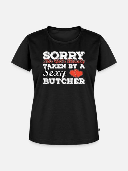 Butcher - Frauen Premium Bio T-Shirt - Schwarz