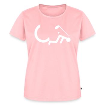 Humor Golfer 6 Handicap Golf - Frauen Premium Bio T-Shirt - Rosa - Vorne - AI Model Female 172 dark (172cm)