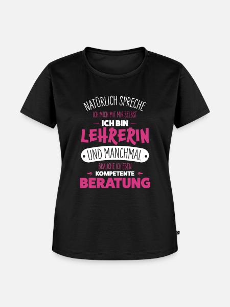 Lehrerin - Frauen Premium Bio T-Shirt - Schwarz