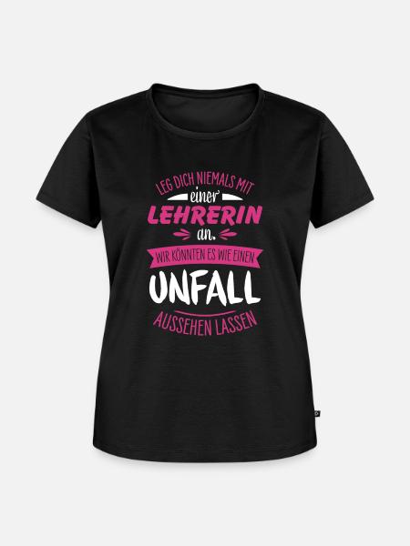 Lehrerin - Frauen Premium Bio T-Shirt - Schwarz