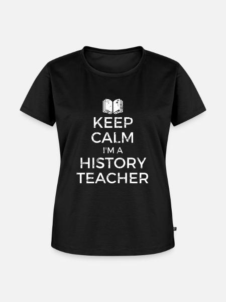 Geschichtslehrer - Frauen Premium Bio T-Shirt - Schwarz