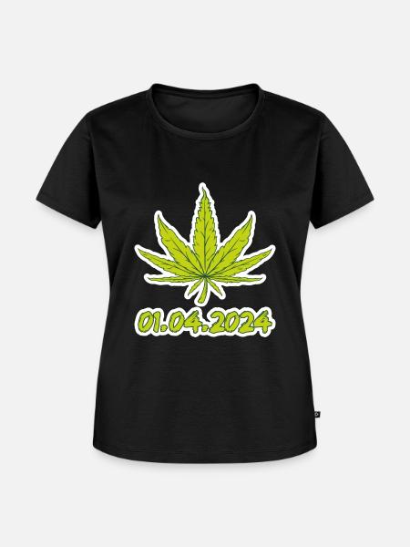 01.04.2024 Deutschland - Frauen Premium Bio T-Shirt - Schwarz