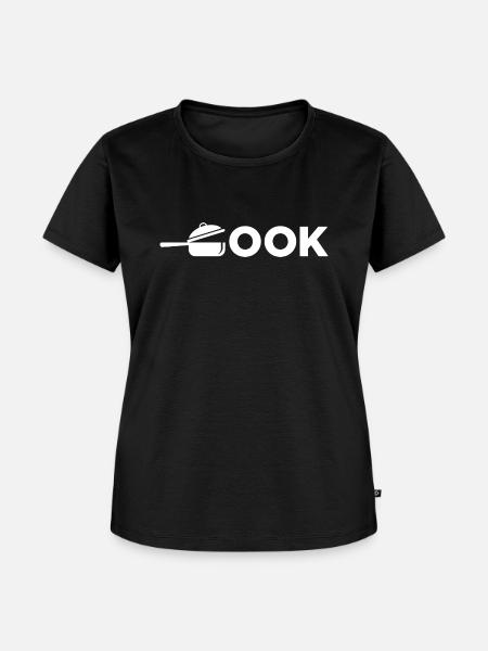 Cook - Der Koch - Frauen Premium Bio T-Shirt - Schwarz