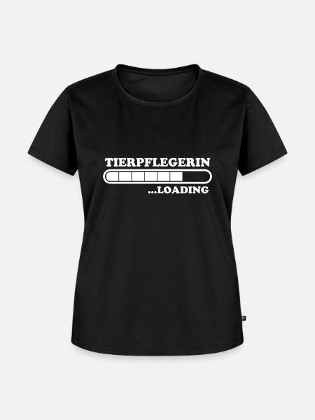 Tierpflegerin Spruch Lustig Tierpflegerin Geschenk - Frauen Premium Bio T-Shirt - Schwarz