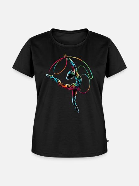 Dance - Frauen Premium Bio T-Shirt - Schwarz