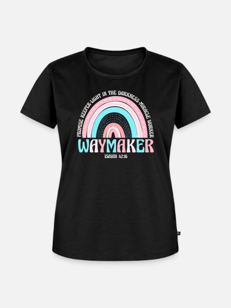 Wegweiser, Versprechenshüter, Wundertäter - Frauen Premium Bio T-Shirt - Schwarz