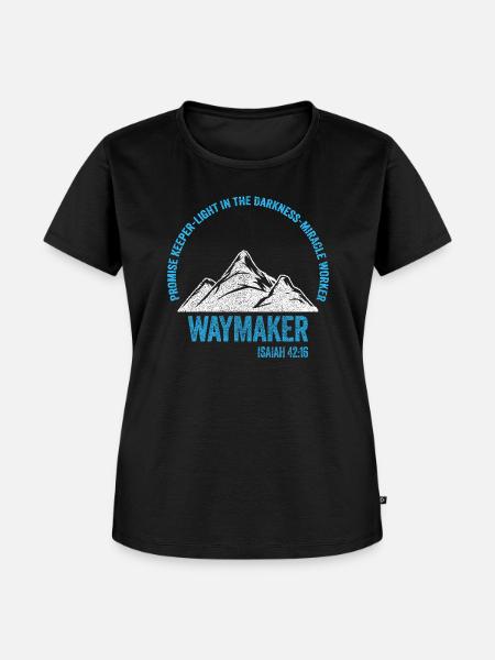 Wegweiser, Versprechenshüter, Wundertäter - Frauen Premium Bio T-Shirt - Schwarz