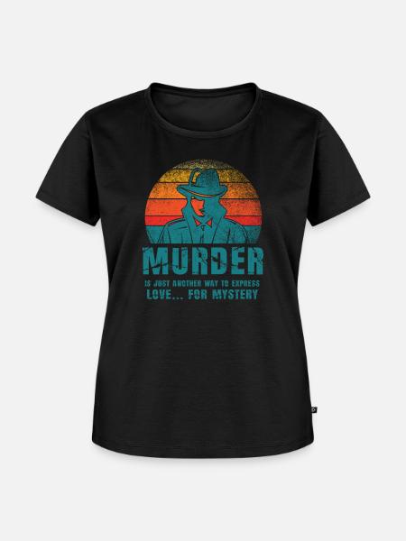 Krimi-Dinner-Spaß-Nacht - Frauen Premium Bio T-Shirt - Schwarz