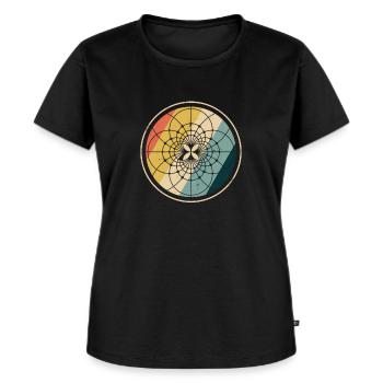 Laue Diffraction Bragg's Law X-ray Crystallography - Frauen Premium Bio T-Shirt - Schwarz - Vorne - Selfina (174cm)