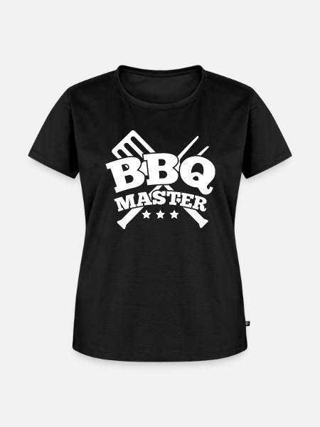 BBQ Meister - Frauen Premium Bio T-Shirt - Schwarz