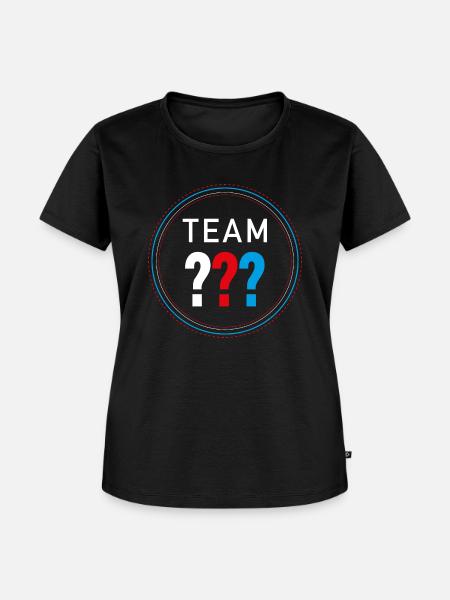 Die Drei ??? Team Drei Fragezeichen - Frauen Premium Bio T-Shirt - Schwarz