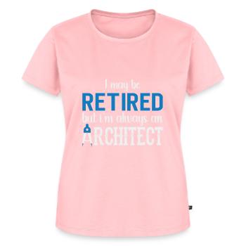 Architecte Cadeau Profession Architecture Emploi Architecte - T-shirt Premium bio Femme - rose - Devant - AI Model Female 172 dark (172cm)