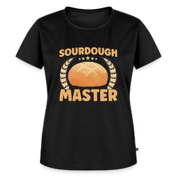 Bread Baking Gift Bakery Quote Baker - Women's Premium Organic T-shirt - black - Front - Selfina (174cm)