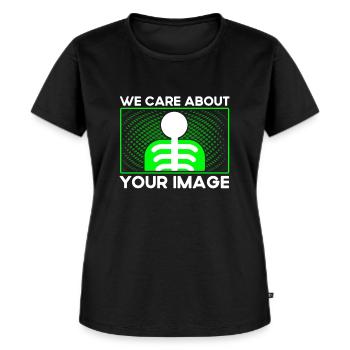 Radiology Radiologist Radiology Technician - Women's Premium Organic T-shirt - black - Front - Selfina (174cm)