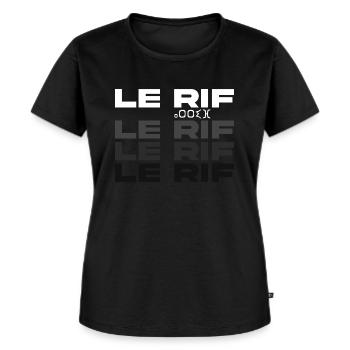 The Rif of Morocco - Women's Premium Organic T-shirt - black - Front - Selfina (174cm)