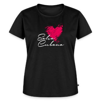 Salsa Cubana Salsa Dance Salsa Musik - Frauen Premium Bio T-Shirt - Schwarz - Vorne - Selfina (174cm)