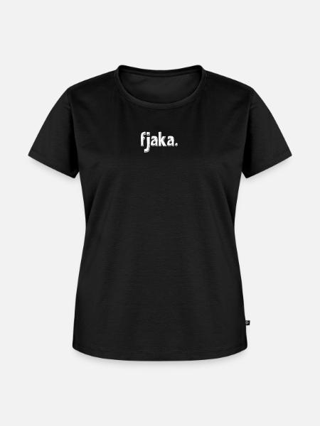Fjaka Balkan - Frauen Premium Bio T-Shirt - Schwarz