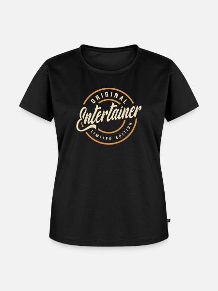 Performance - Original Entertainer - Frauen Premium Bio T-Shirt - Schwarz