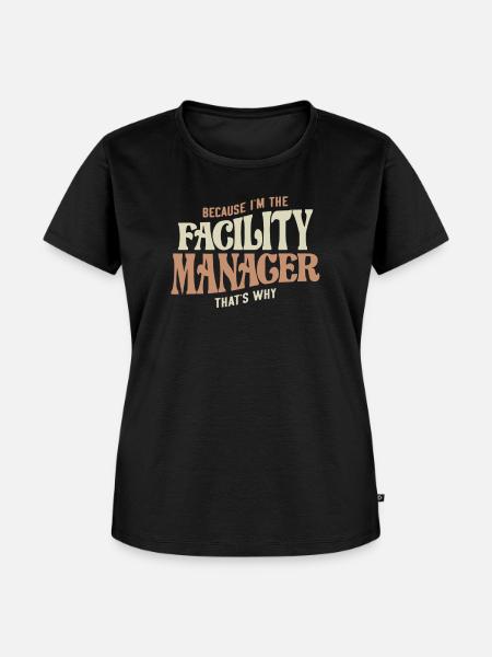 Stolzer Facility Manager - Frauen Premium Bio T-Shirt - Schwarz
