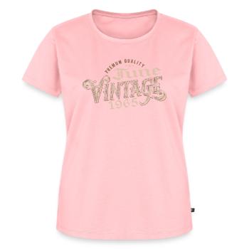 June 1965 Vintage 1965 59th Anniversary Gift - Women's Premium Organic T-shirt - rose - Front - AI Model Female 172 dark (172cm)