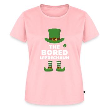 Le lutin ennuyé - T-shirt Premium bio Femme - rose - Devant - AI Model Female 172 dark (172cm)