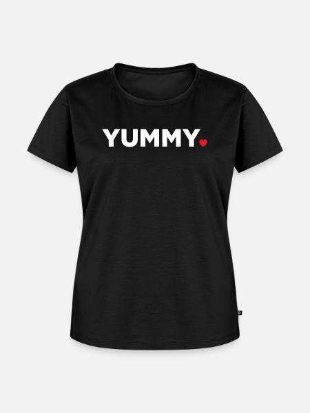 Lecker - Frauen Premium Bio T-Shirt - Schwarz