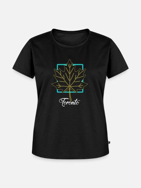 Toronto - Frauen Premium Bio T-Shirt - Schwarz