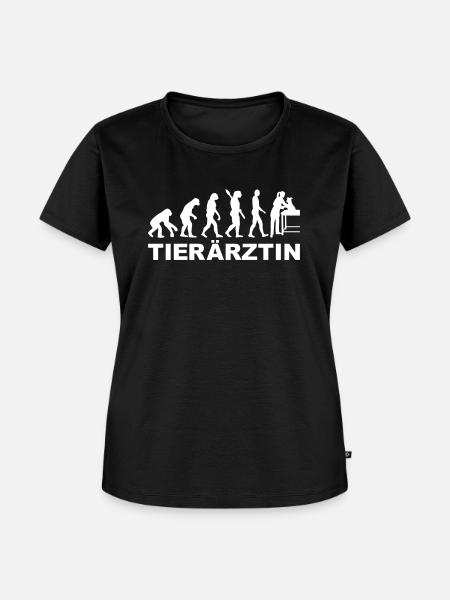 Tierärztin - Frauen Premium Bio T-Shirt - Schwarz
